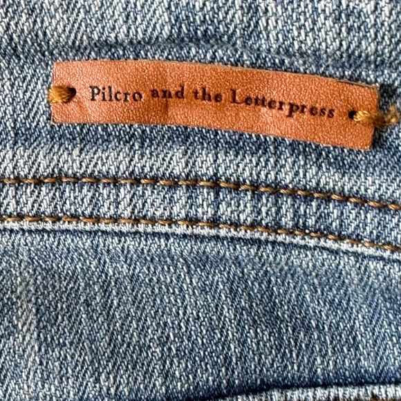 Pilcro & the Letterpress Anthropologie‎ Slim Boyfriend Denim Jeans. Women’s 27. - Picture 4 of 10